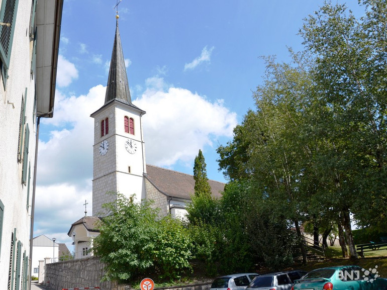 Eglise de Courrendlin RFJ.