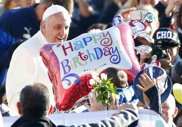 Le pape François fête ses 80 ans