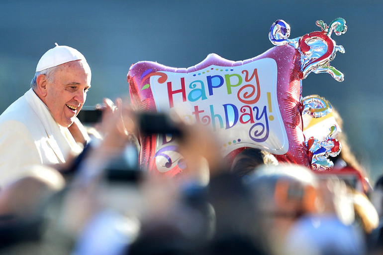 Le pape François fête ses 80 ans