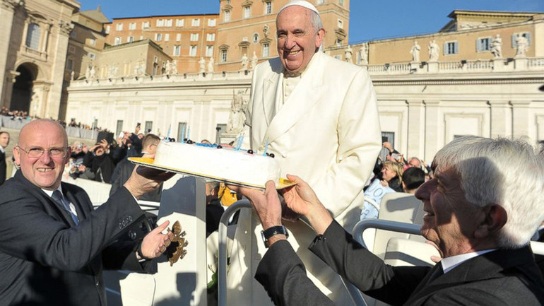 Le pape François fête ses 80 ans