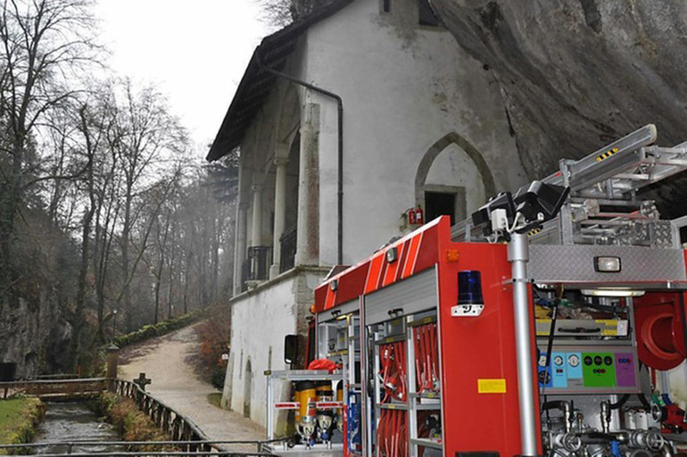 la chapelle de l'ermitage de Sainte-Verène