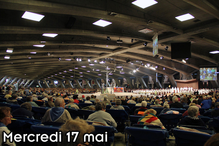 Lourdes mercredi 17 mai