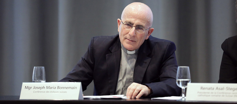 Mgr Joseph Maria Bonnemain, évêque de Coire, est la cheville ouvrière de la CES dans la lutte contre les abus sexuels | © Bernard Hallet