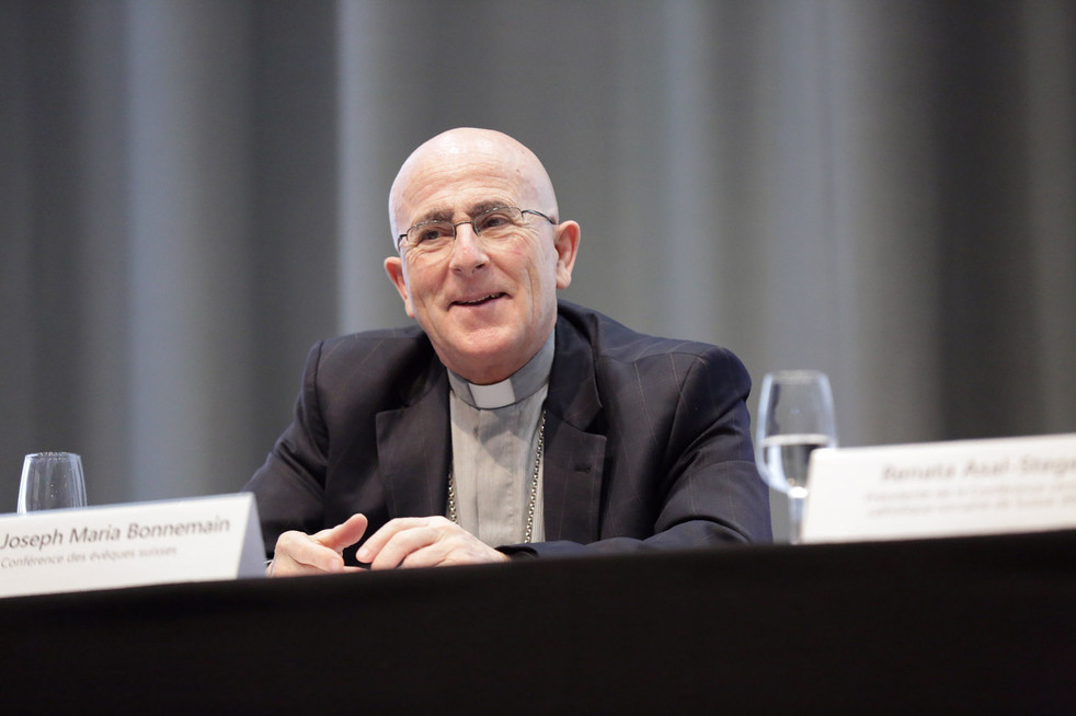 Mgr Joseph Maria Bonnemain, évêque de Coire | © Bernard Hallet