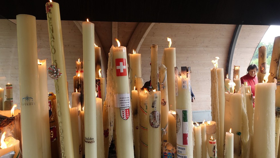 Chapelle des cierges au sanctuaire de Lourdes | © Maurice Page