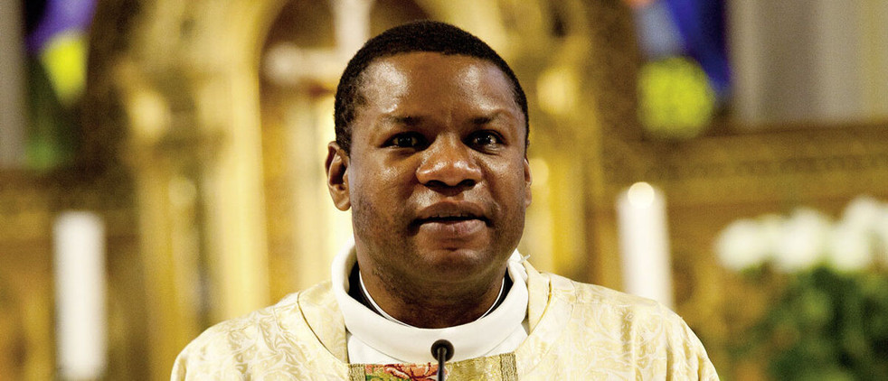 Mgr André-Giraud Pindi Mwanza, nouvel évêque de Matadi (RDC), a officié 13 ans en Suisse romande | © Véronique Benz-Eglise catholique dans le canton de Fribourg