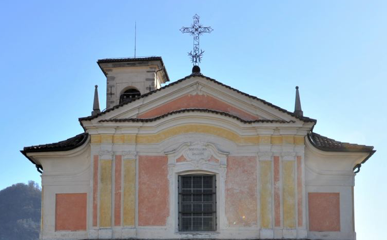 L'église Sant'Eusebio à Castel San Pietro TI (Photo: Bruno Boccaletti – RSI) 