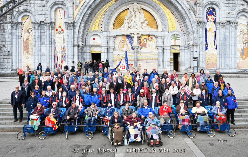 Les jurassiens à Lourdes en 2023