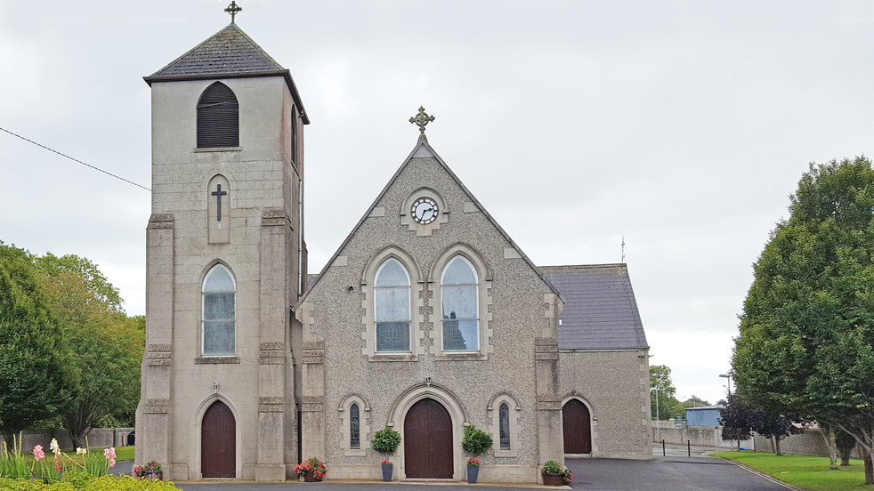 L'église Saint-Colombanus à Ballivor, en Irlande. (Photo Wikimedia Commons)