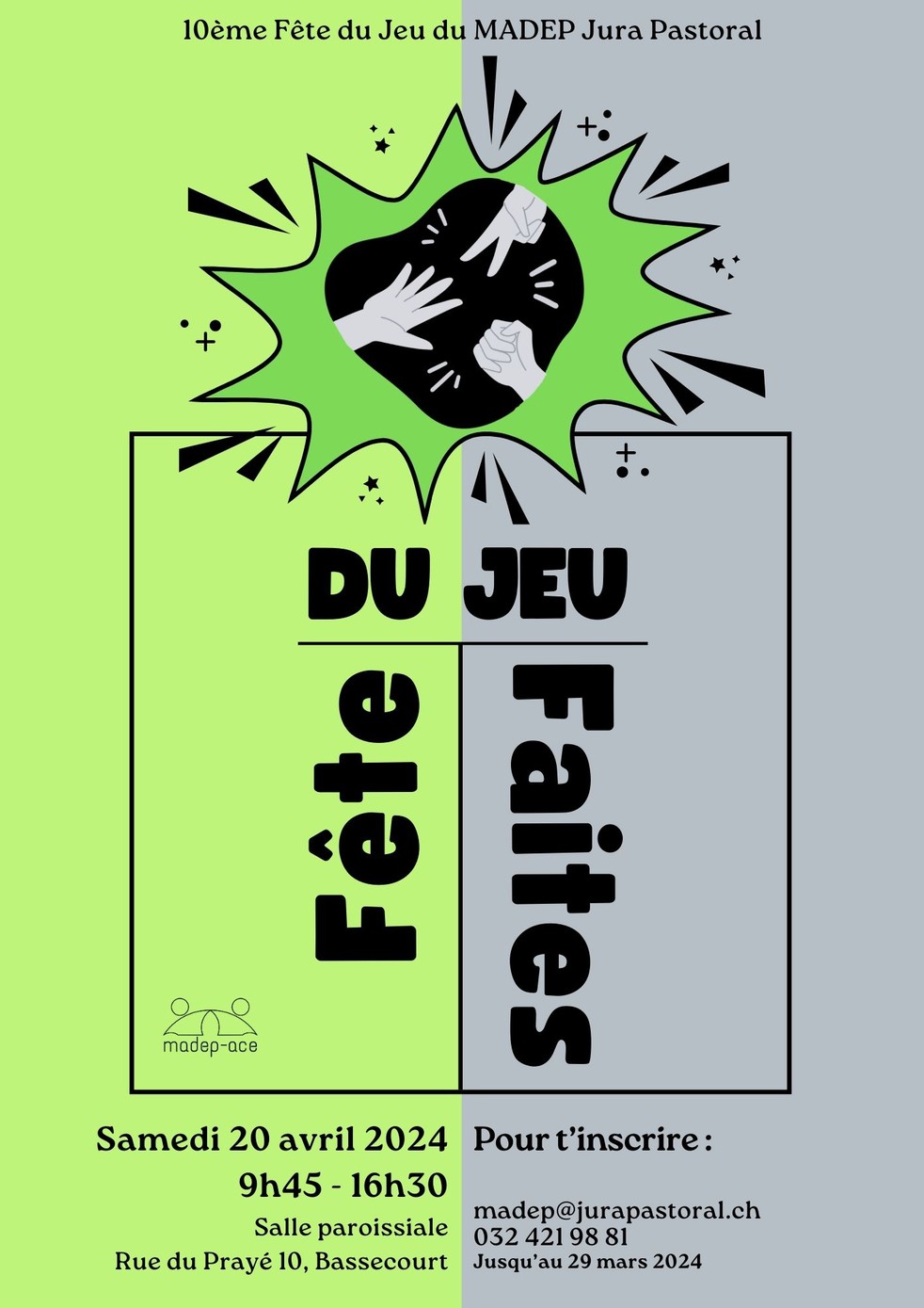 Affiche Fête du Jeu