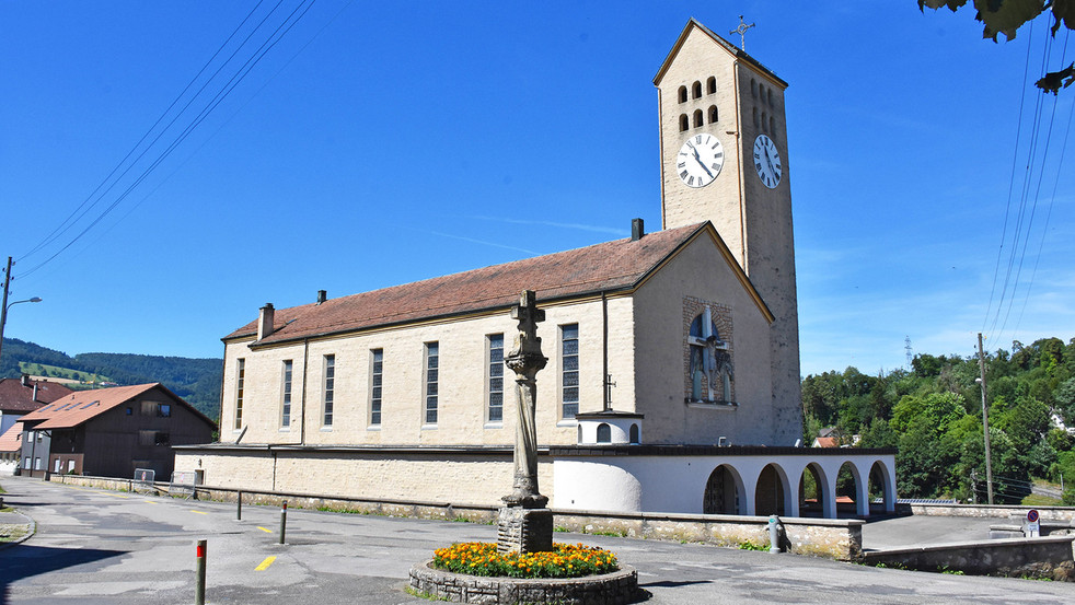 Eglise de Fontenais JU ©Grégory Roth_RTSreligion