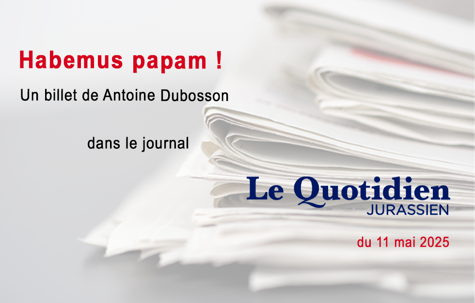 Le billet d'Antoine Duboson, LQJ 11.05.2025