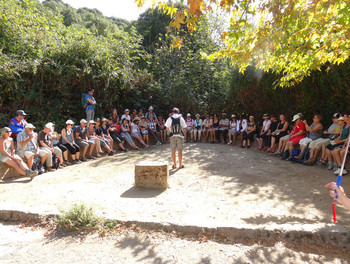 Pause spirituelle au bord du Jourdain