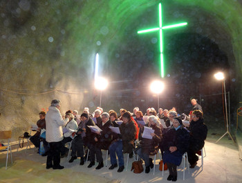 Messe de sainte Barbe 2013 à Courrendlin 