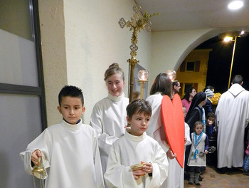 Hommage aux servants de messe