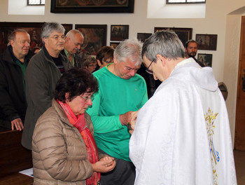 Messe d'envoi de Gilles Berdat au Vorbourg