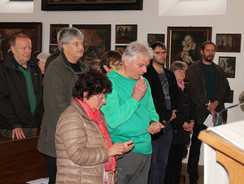 Messe d'envoi de Gilles Berdat au Vorbourg