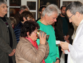 Messe d'envoi de Gilles Berdat au Vorbourg