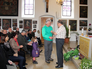 Messe d'envoi de Gilles Berdat au Vorbourg