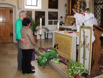 Messe d'envoi de Gilles Berdat au Vorbourg