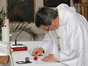 Messe d'envoi de Gilles Berdat au Vorbourg