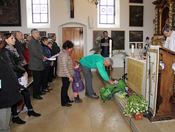 Messe d'envoi de Gilles Berdat au Vorbourg