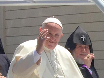 Le pape en Arménie 24-26 juin 2016