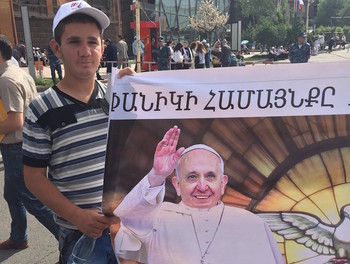 Le pape en Arménie 24-26 juin 2016