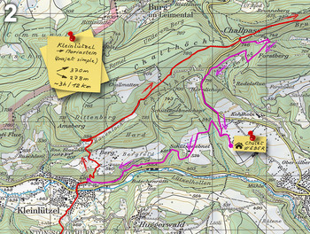 Mariastein pèlerinage pédestre parcours complet