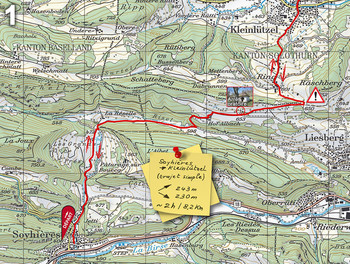 Mariastein pèlerinage pédestre parcours complet