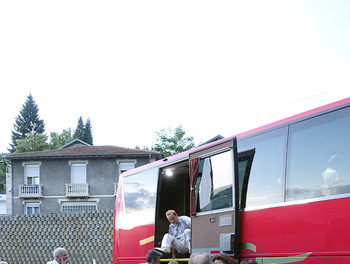 14 mai - Le transport des malades en car