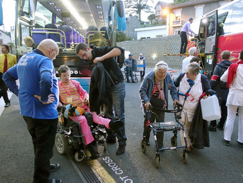 14 mai - Le transport des malades en car