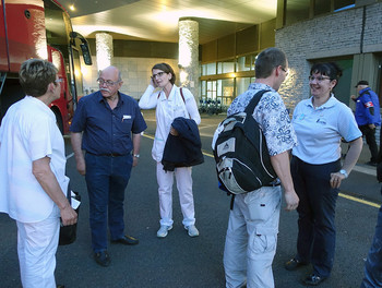 14 mai - Le transport des malades en car