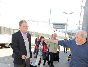 20 mai - Gare de Delémont