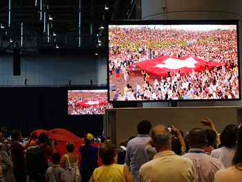 21 juin 2018 - Messe avec le pape à Genève