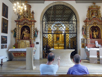 Nouvel autel au Vorbourg