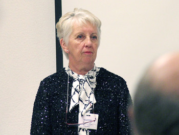 Françoise Maître, d'Epauvillers, présidente de l'Assemblée