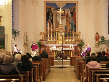 Messe d'avent à Montfaucon, le 5 décembre 2018