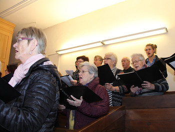 Messe d'avent à Montfaucon, le 5 décembre 2018