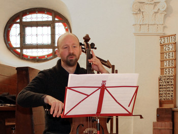 Le violoncelliste Georg Fidler