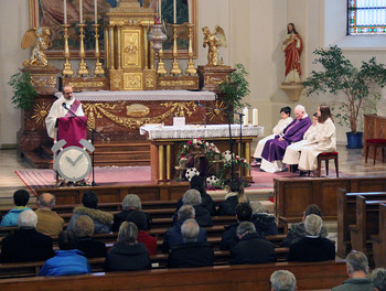 16 décembre, 3e messe de l'avent radiodiffusée depuis Montfaucon