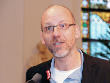 Fabien Hünenberger, le journaliste de RTSreligion