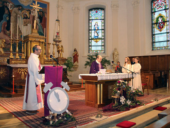 Messe radiodiffusée du 23 décembre à Montfaucon