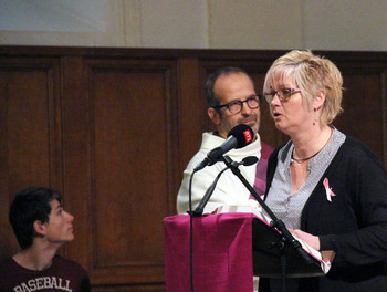 Gabriel Azevedo, Didier Berret et Catherine Voirol