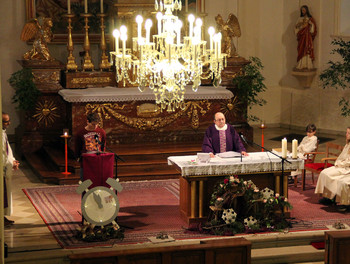 Messe radiodiffusée du 23 décembre à Montfaucon