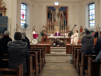 Messe radiodiffusée du 23 décembre à Montfaucon