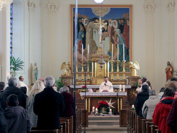 25 décembre : messe de Noël radiodiffusée depuis Montfaucon