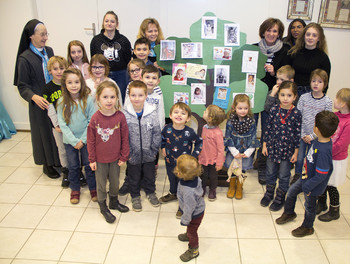 Les enfants de la garderie Sainte-Léonie 