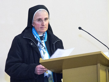 Sœur Christine-Antoinette, la supérieure de la communauté des sœurs oblates de Soyhières 
