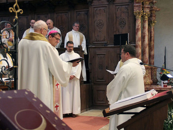 Ordination diaconale à Saint-Ursanne